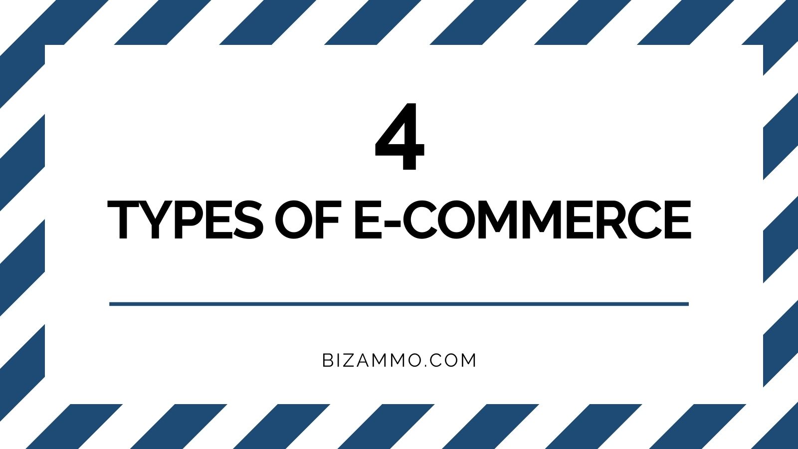 The 4 Most Common Types of Ecommerce  Bizammo